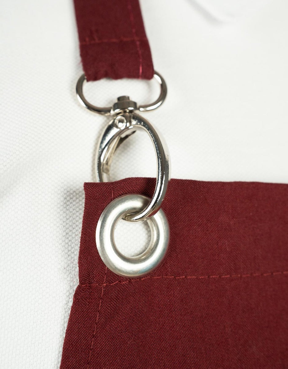 Baskılı MasterChef Mutfak Önlüğü - Bordo - istecanta.com