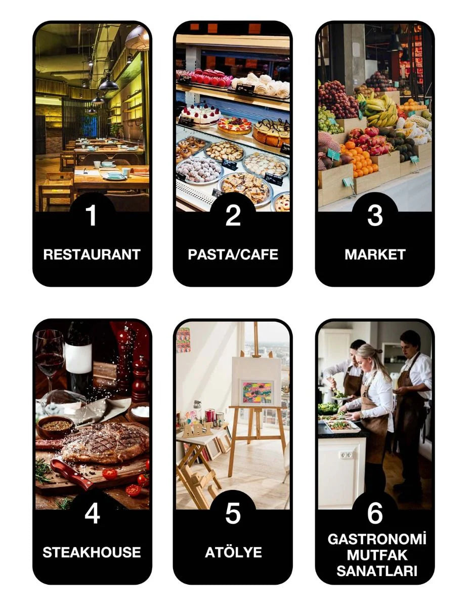 MasterChef Mutfak Önlüğü - Koyu Mavi Denim Kumaş - görsel 10