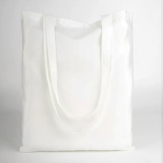 Baskısız Micro Polyester Çanta Toptan – Beyaz Promosyon Çanta