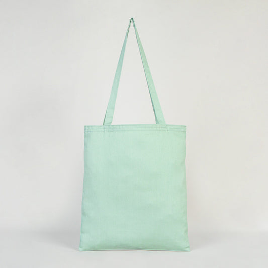 Gabardin Çanta Mint Yeşili - 35x40 cm - istecanta.com