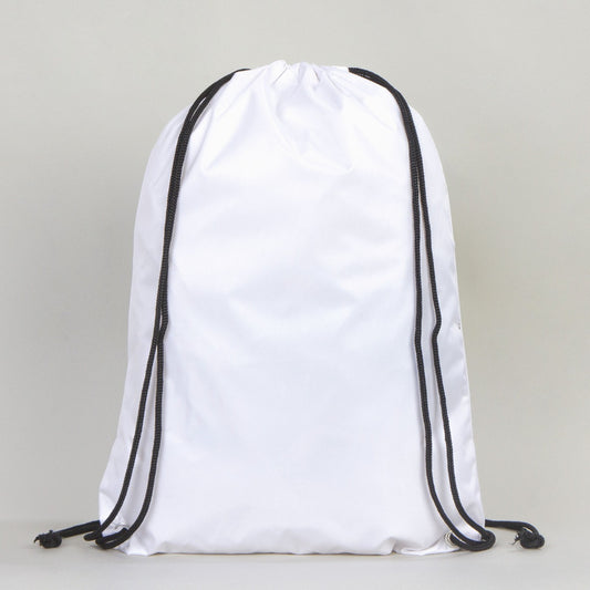 İmperteks 32x45 Kuş Gözlü Büzgülü Sırt Çantası - Beyaz - istecanta.com