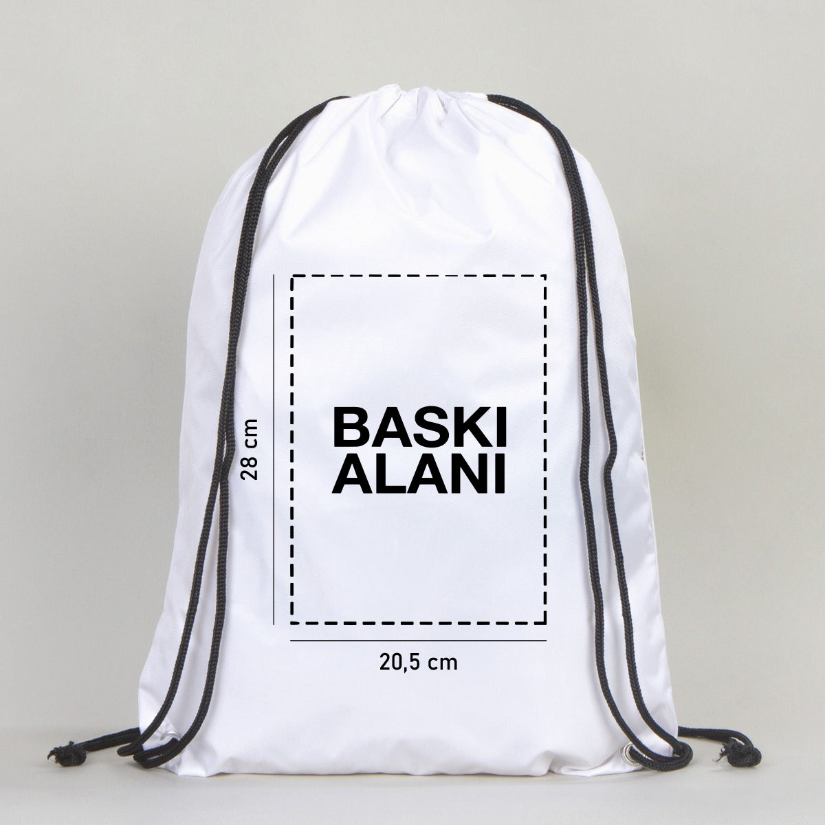 İmperteks 32x45 Kuş Gözlü Beyaz (Özelleştirilebilir)