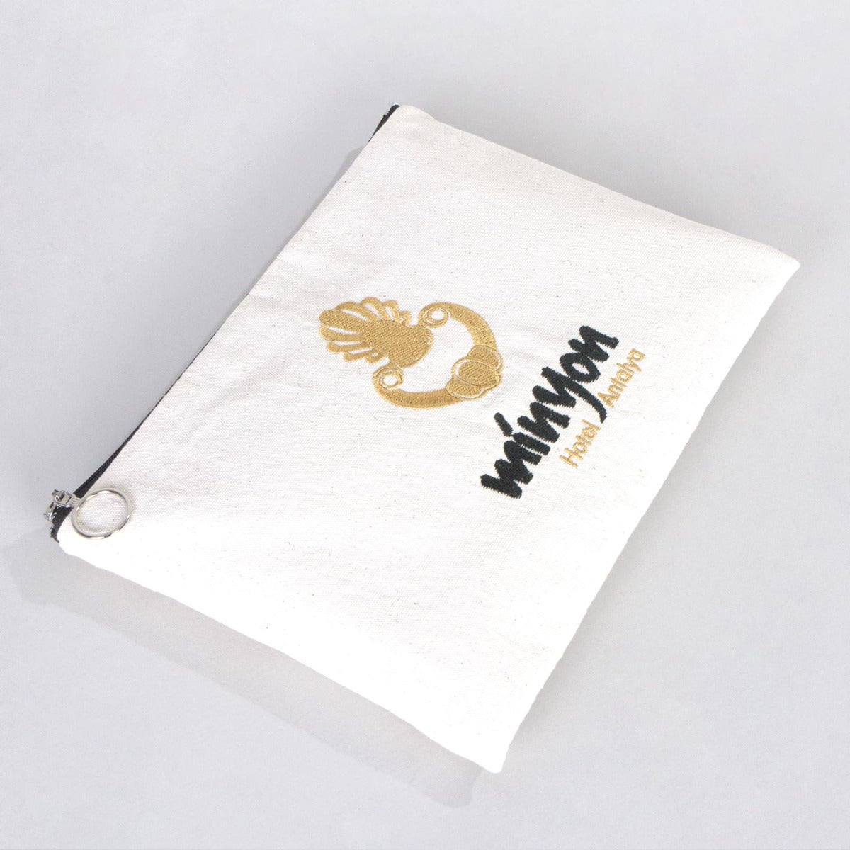 Özel Nakış Baskılı Clutch - 30x21 cm - istecanta.com