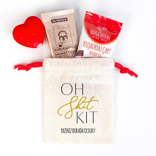 Oh Shit Kit Bekarlığa Veda Hangover Kit Kesesi - istecanta.com