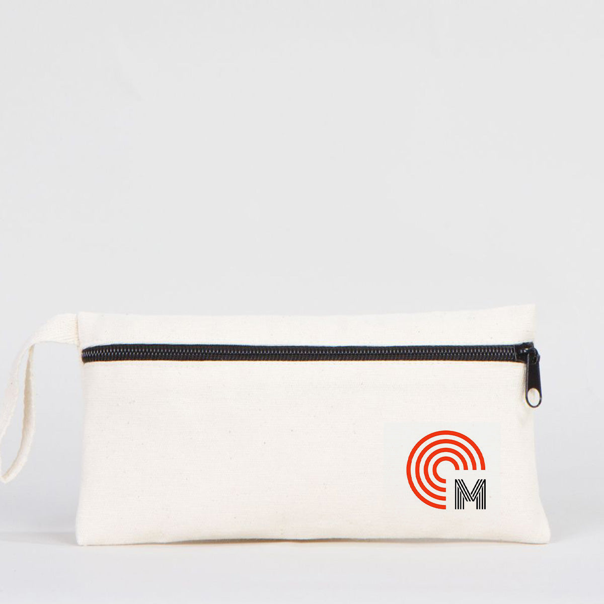 Önden Fermuarlı Bez Kalemlik 21x10 cm (Özelleştirilebilir) - istecanta.com