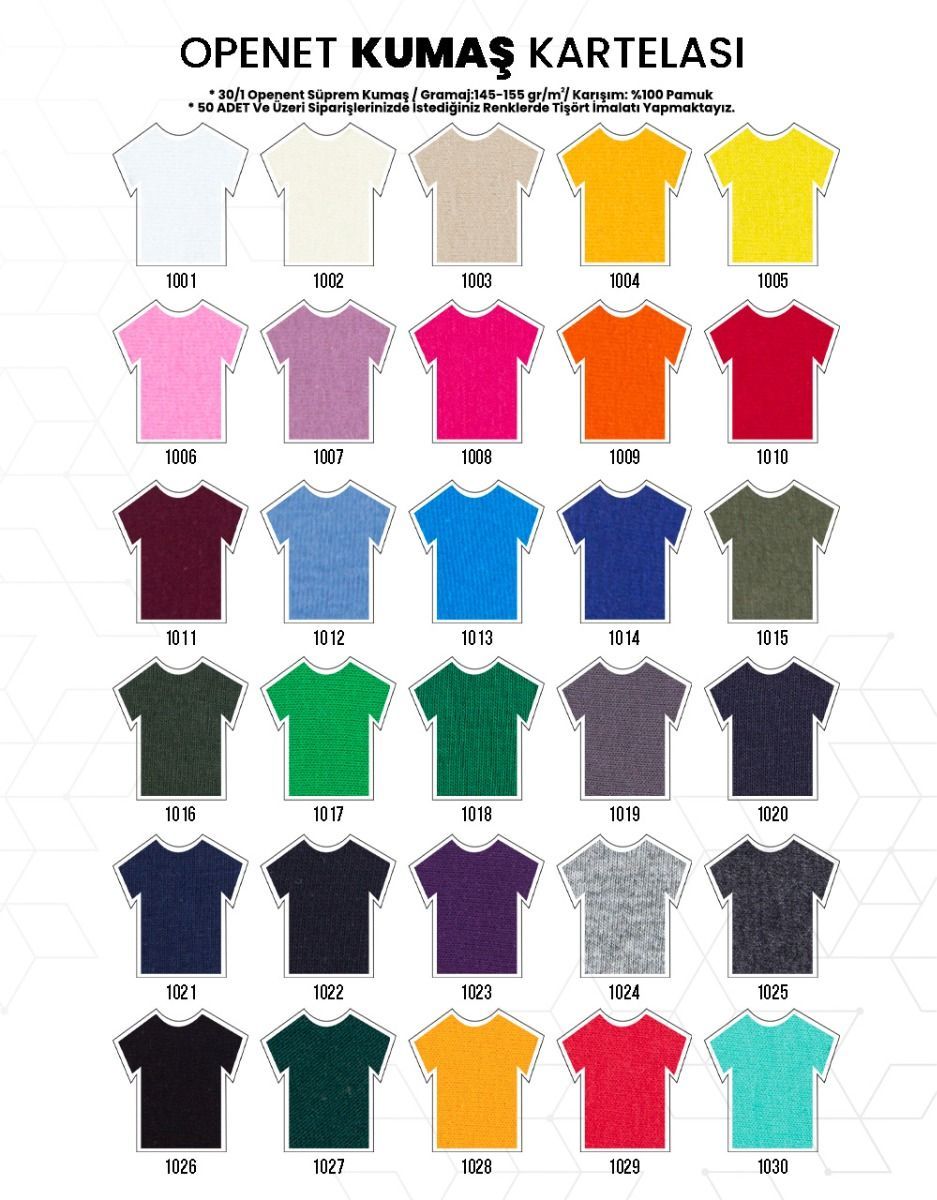 Baskılı Promosyon Tişört Siyah Renk - istecanta.com