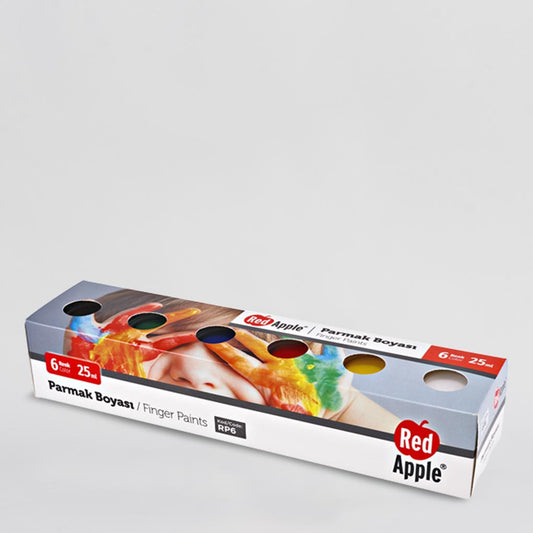 Red Apple Parmak Boyası 6'lı - istecanta.com