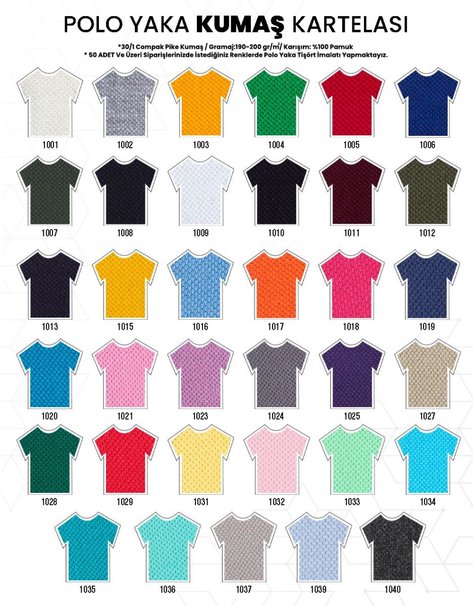 Polo Yaka Siyah Tişört - Dijital Baskılı - istecanta.com