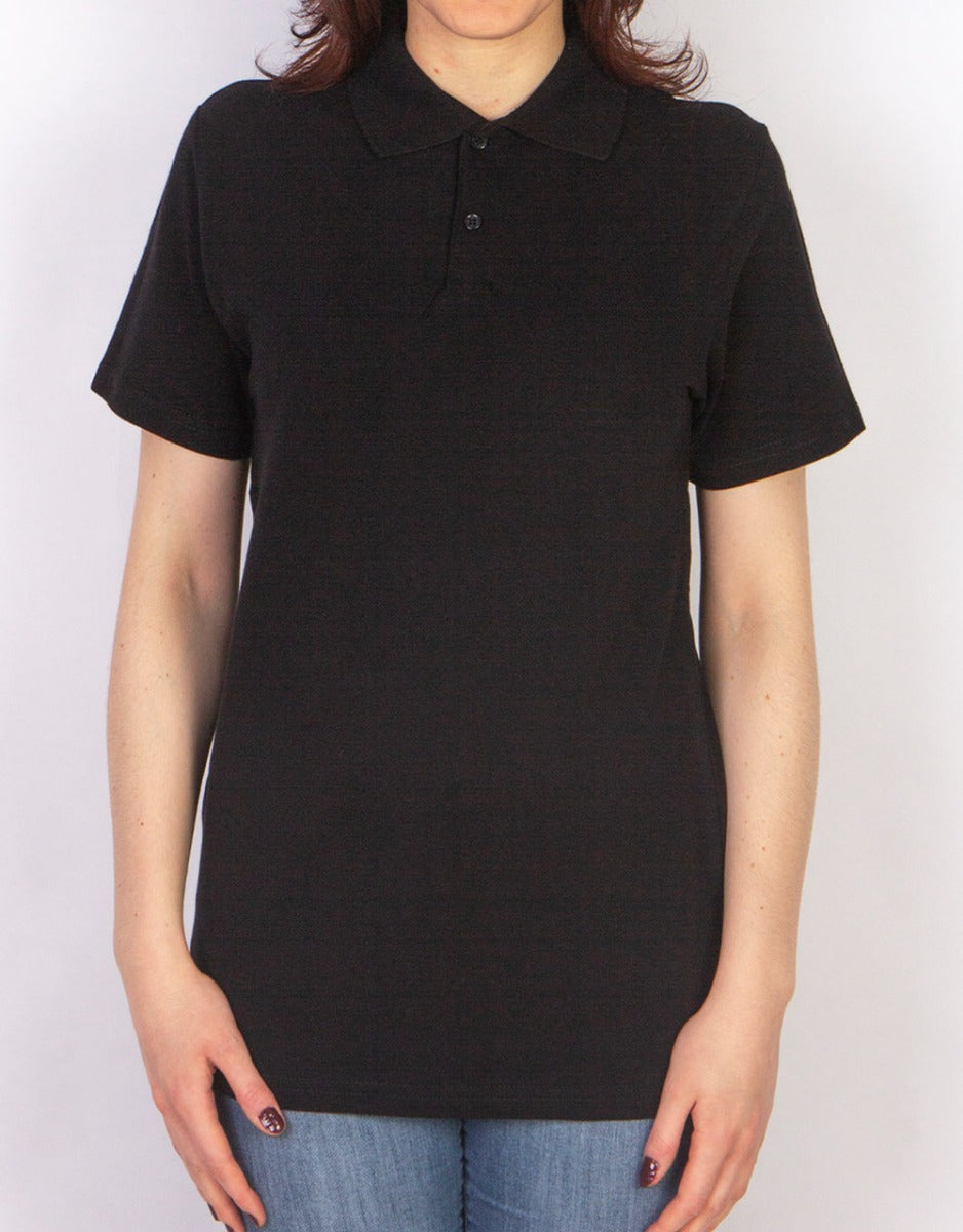 Polo Yaka Tişört Siyah - istecanta.com