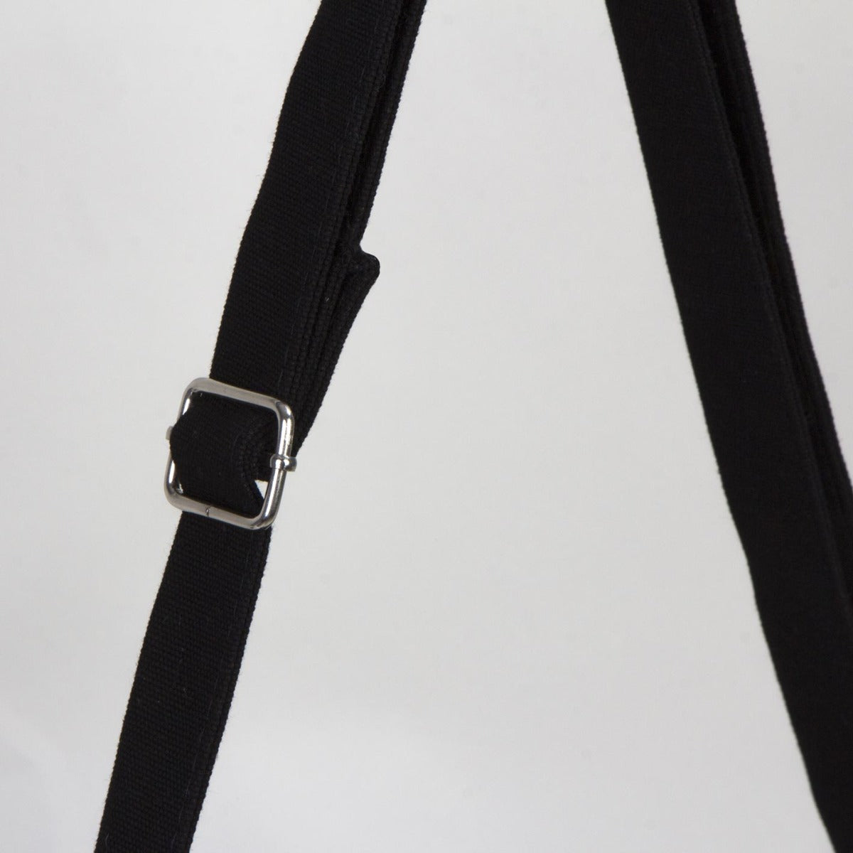 Siyah Kanvas Postacı Çantası 34x27x8cm - istecanta.com