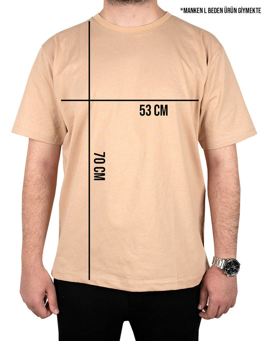 Premium Tişört Bej