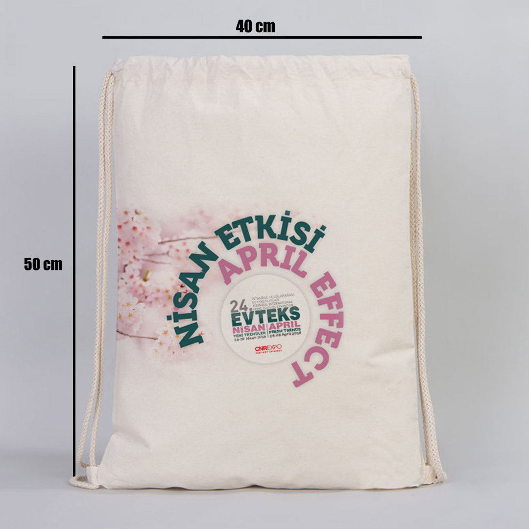 Promosyon Çanta - Gabardin Sırt Çantası 40x50 cm AE - istecanta.com