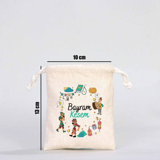 Bayram Kesem - Karagöz ile Hacivat Temalı 10x13 cm - No:2 - istecanta.com