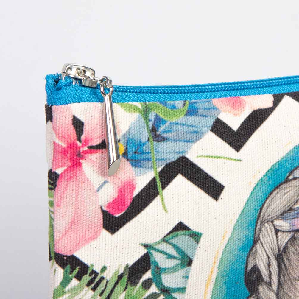 Frida Kahlo Baskılı Clutch Set - Her Üründen 1 Adet - istecanta.com