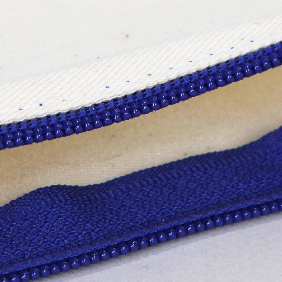 Bez Kalemlik Renkli Fermuar Saks Mavi - 21x10cm Boyutlarında - istecanta.com