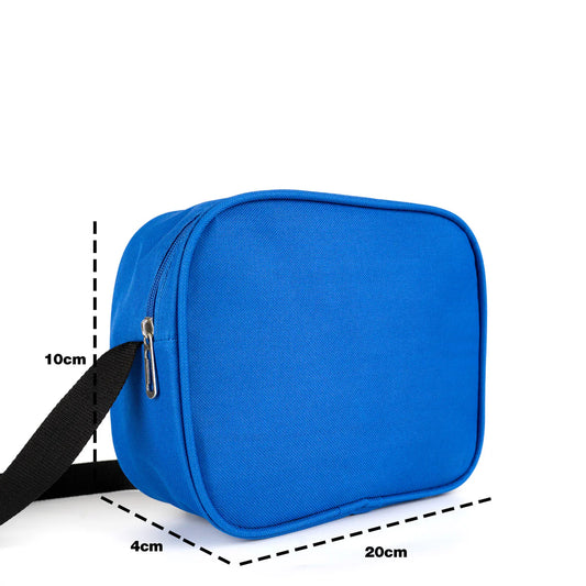 Okul Öğrenci Beslenme Çantası Omuz Askılı İmperteks Mavi