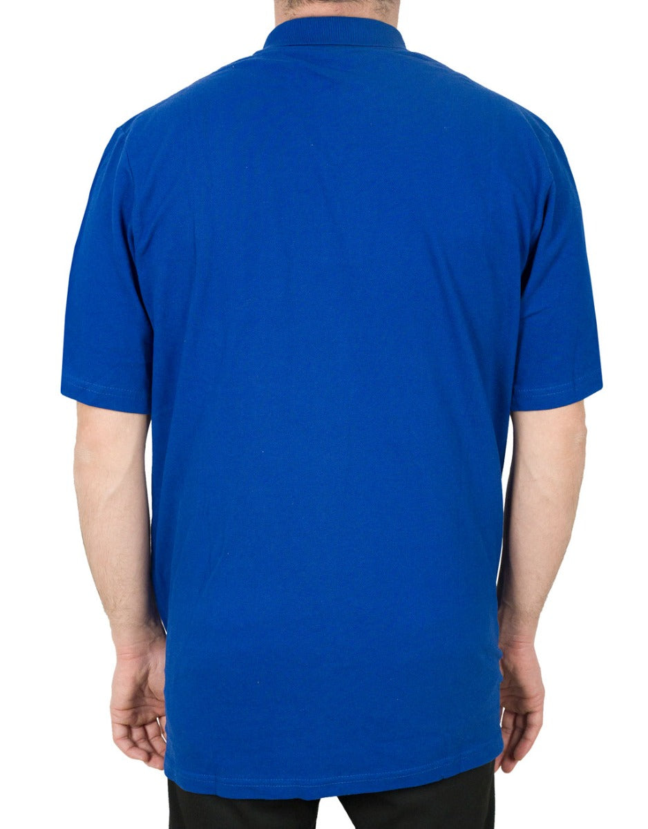 Polo Yaka Tişört Saks Mavi - istecanta.com