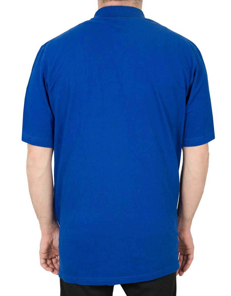 Polo Yaka Mavi Tişört - Dijital Baskılı - istecanta.com