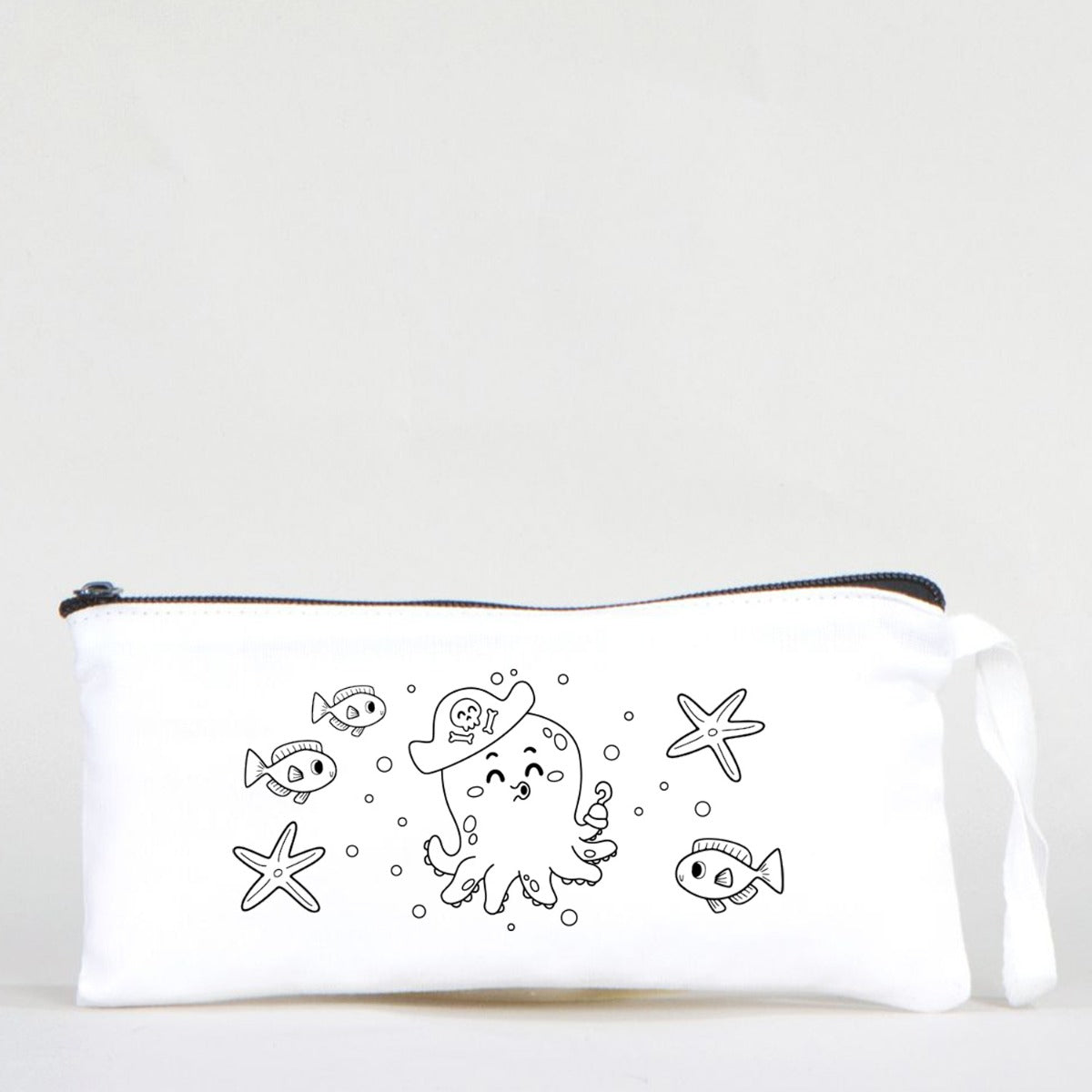 Boyanabilir Bez Kalemlik - Deniz Hayatı - istecanta.com