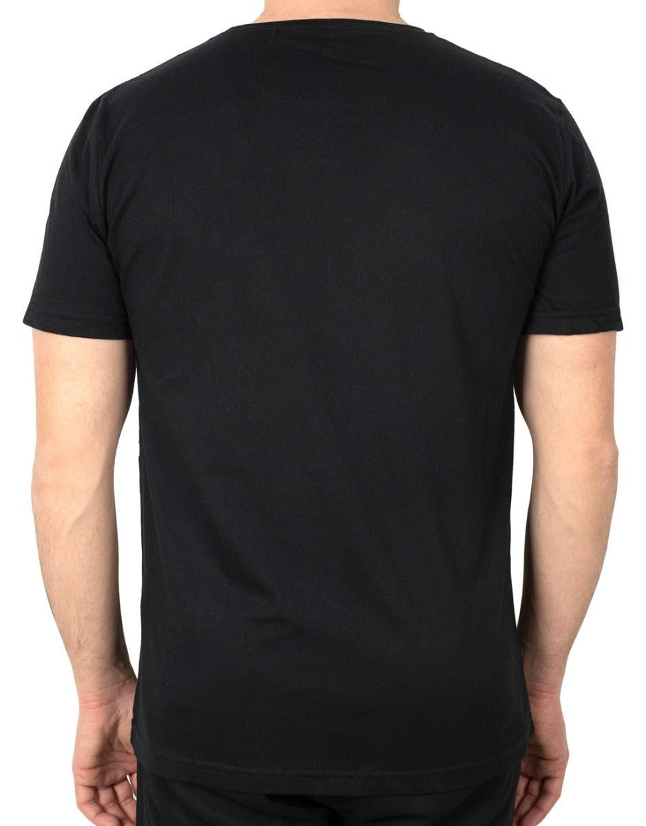 Basic T-shirt Siyah - Baskılı (Özelleştirilebilir) - istecanta.com