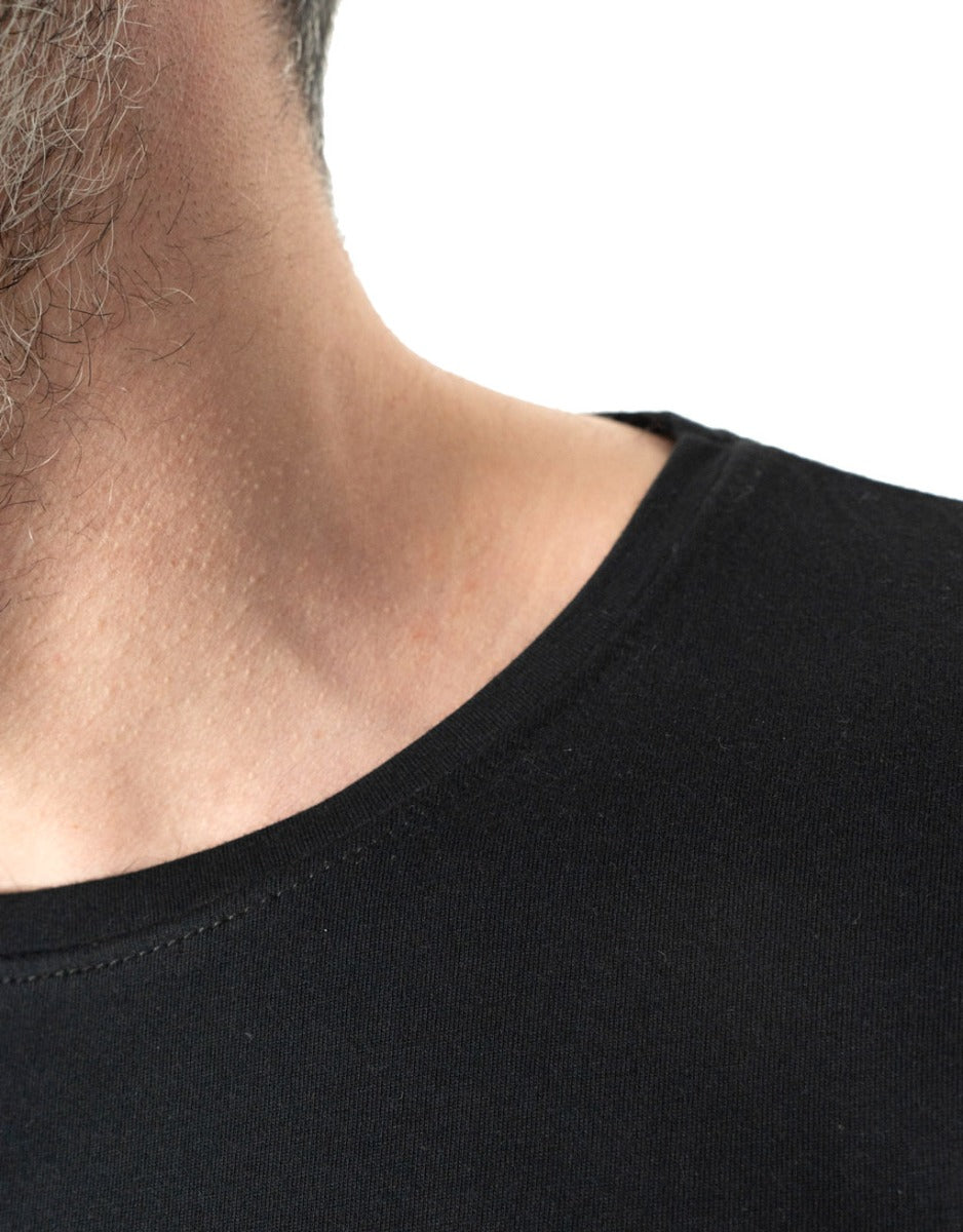 Basic T-shirt Siyah - Baskılı (Özelleştirilebilir) - istecanta.com