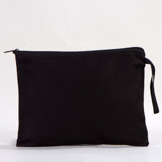 Clutch Astarsız Çanta - Siyah 25x18 cm - istecanta.com