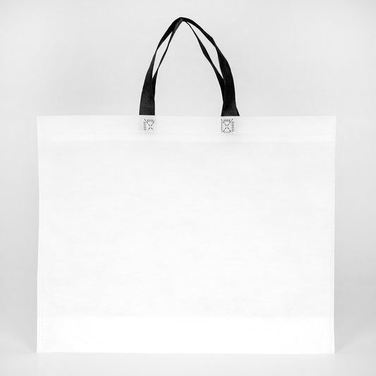 Tela Çanta Ultrasonik - Siyah Kulplu - Taban Körüklü 45x36x10cm - istecanta.com