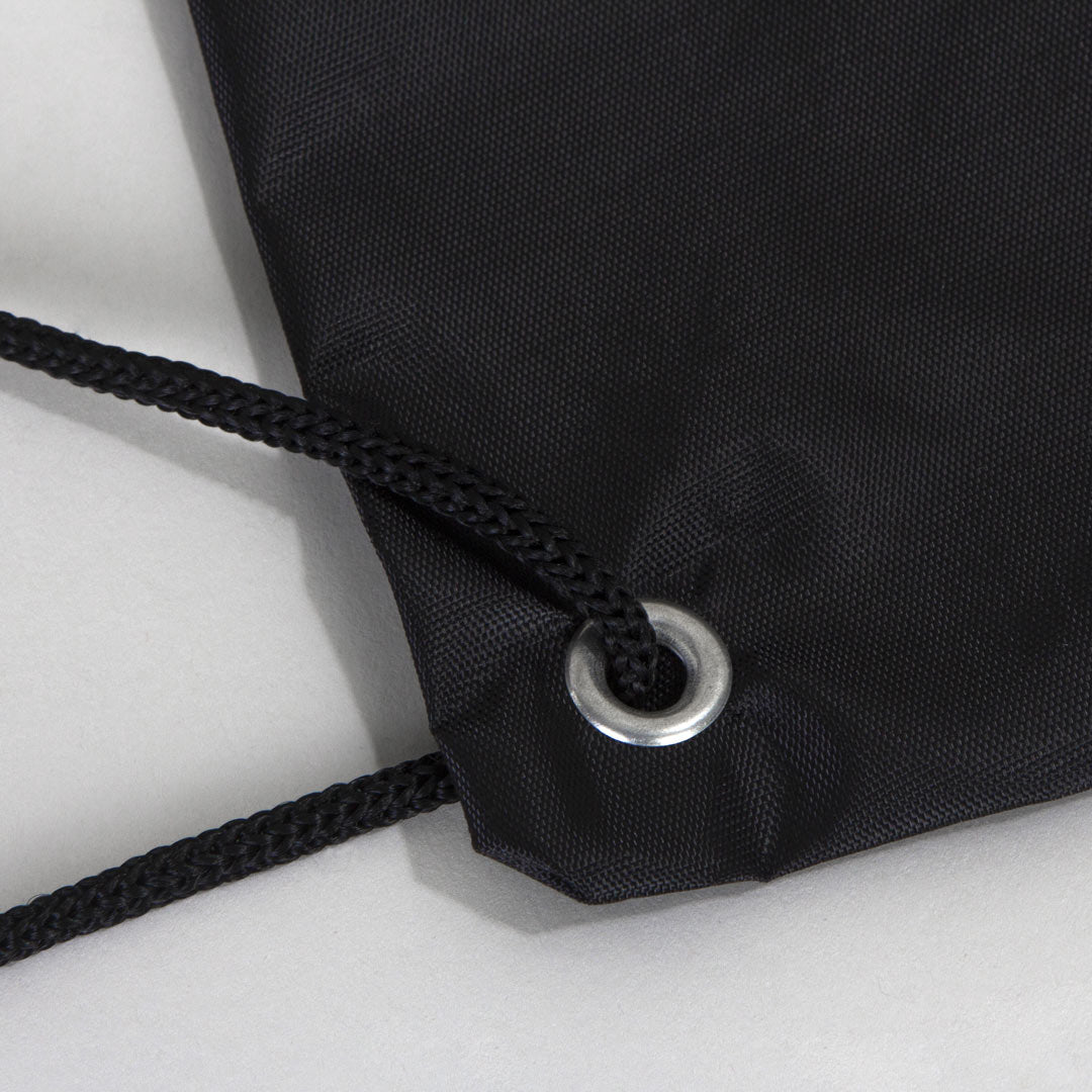 Siyah İmperteks Büzgülü Sırt Çanta - Ayakkabı Torbası - istecanta.com