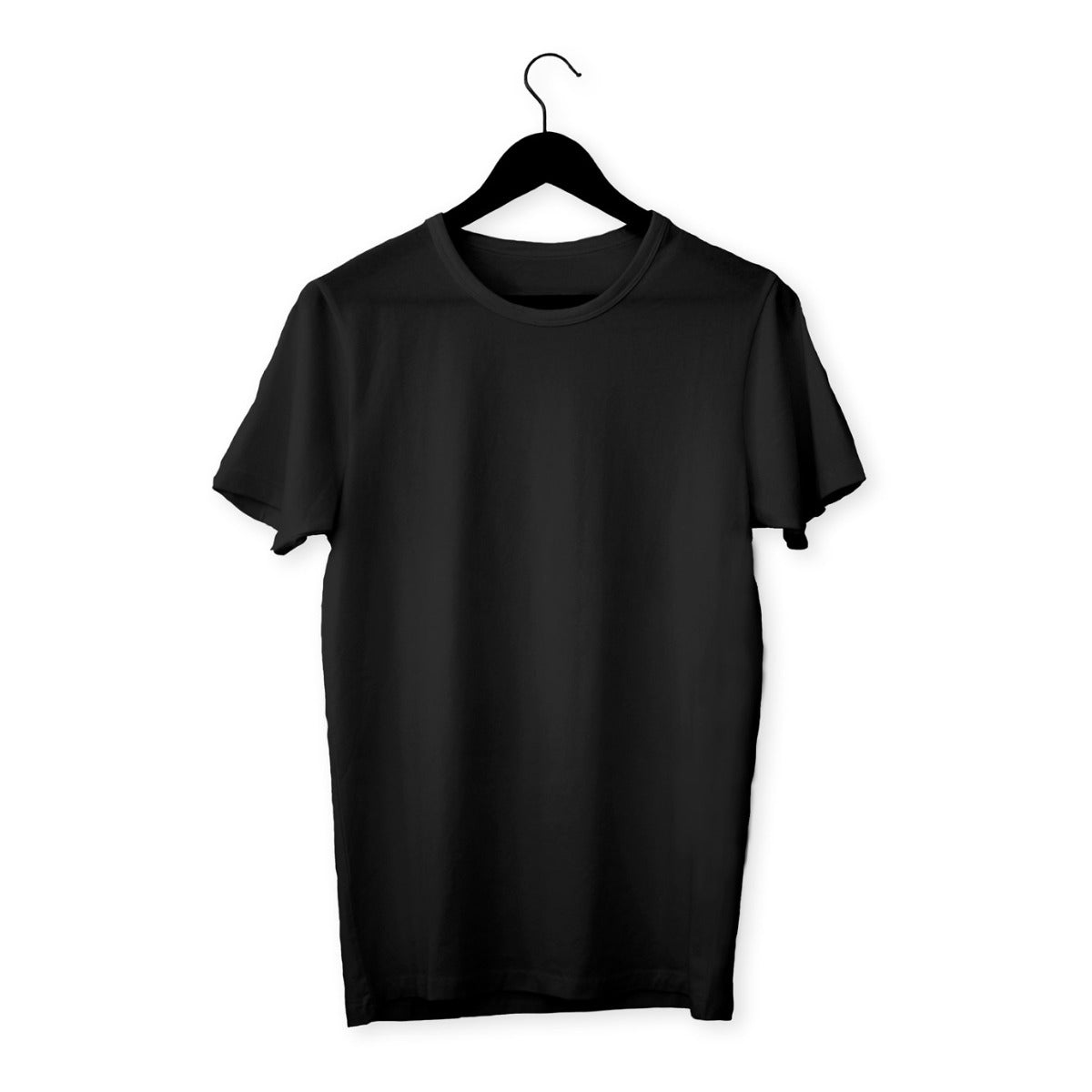 Basic T-shirt Siyah Renk 1.Kalite - istecanta.com