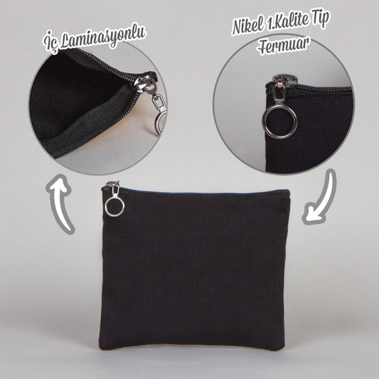 Klopp Clutch Siyah Renk18x15 - istecanta.com