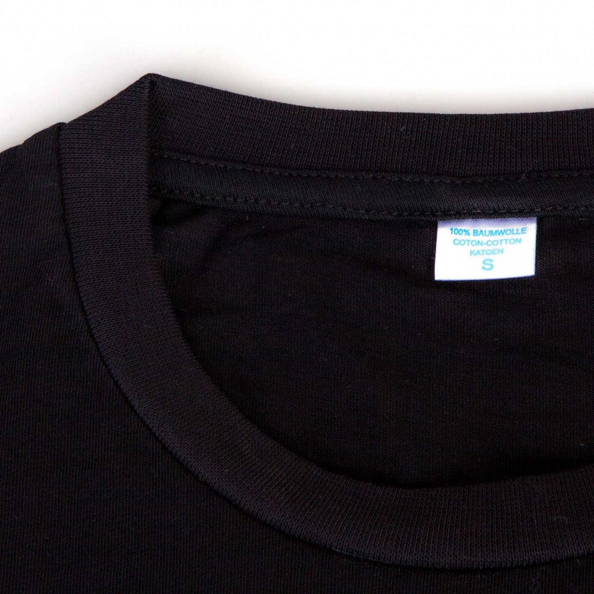 Basic T-shirt Siyah Renk 1.Kalite - istecanta.com