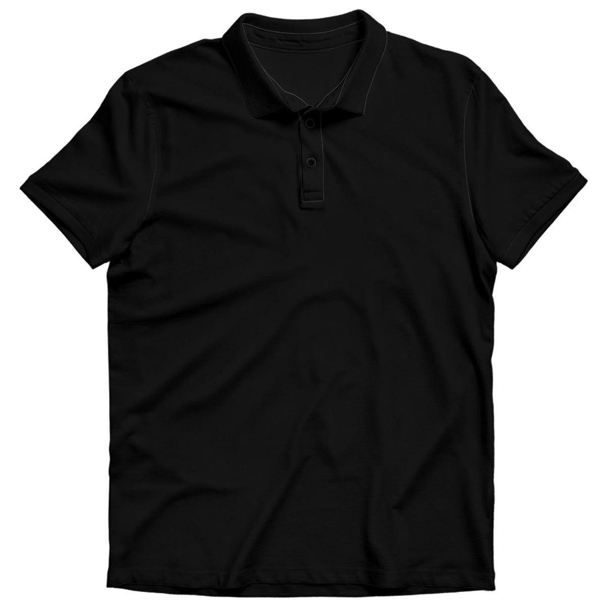 Polo Yaka Tişört Siyah - istecanta.com