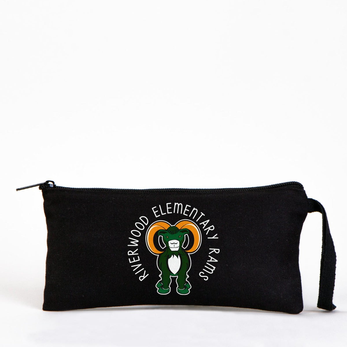 Bez Kalemlik ve Makyaj Çantası - Siyah 21x10 cm (Özelleştirilebilir) - istecanta.com