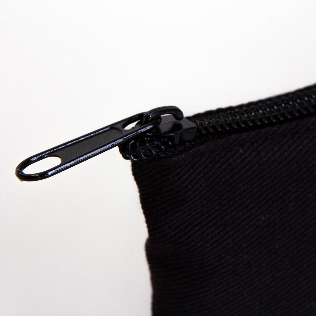 Bez Kalemlik ve Makyaj Çantası - Siyah 21x10 cm (Özelleştirilebilir) - istecanta.com