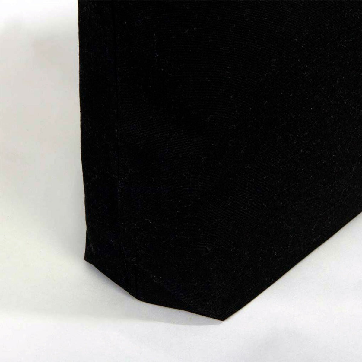 Baskılı Kanvas Plaj Çantası Siyah İç Cepli (Özelleştirilebilir) - istecanta.com