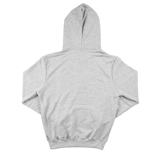 Kapüşonlu Sweatshirt Gri - 3 İplik, Şardonsuz - istecanta.com