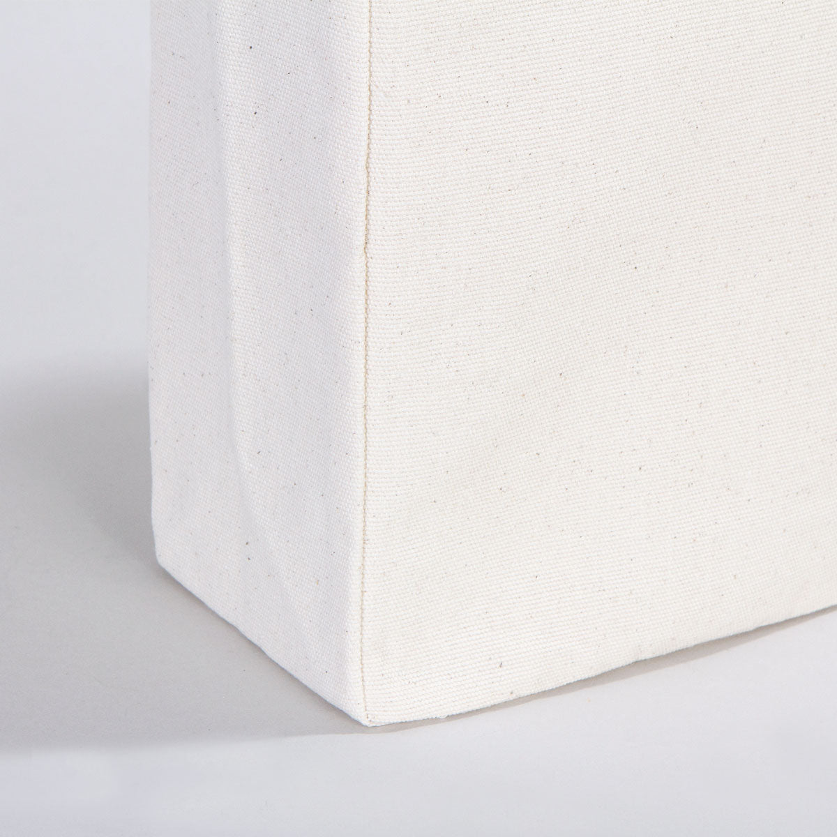 Tam Körüklü Kanvas Çanta - 35x40x10 cm - Örgü Kulp - istecanta.com