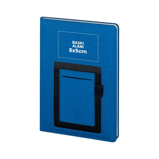 Termo Deri̇ Defter / Telefon Kart Kalem Cepli - 2420 - istecanta.com