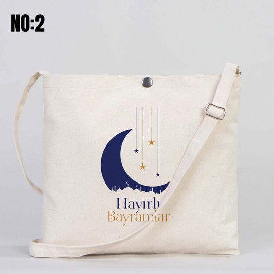 Heybe Teravih Çantası - Kur'an-ı Kerim Çantası - 35x30 cm - Çıt Çıtlı - istecanta.com