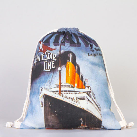 Promosyon Büzgülü Sırt Çantası Titanic - 35x42 cm - istecanta.com