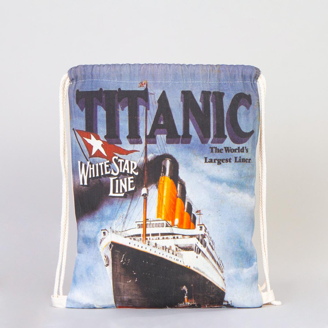 Promosyon Büzgülü Sırt Çantası Titanic - 35x42 cm - istecanta.com