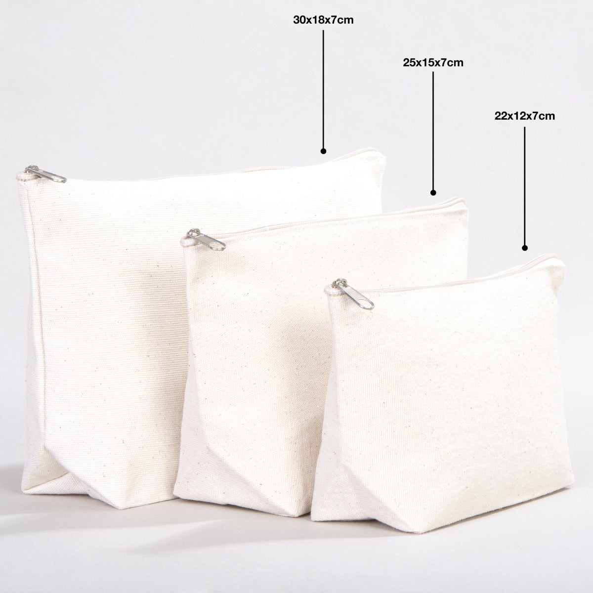 Kanvas Makyaj Çantası - Körüklü 25x15x7 cm - istecanta.com