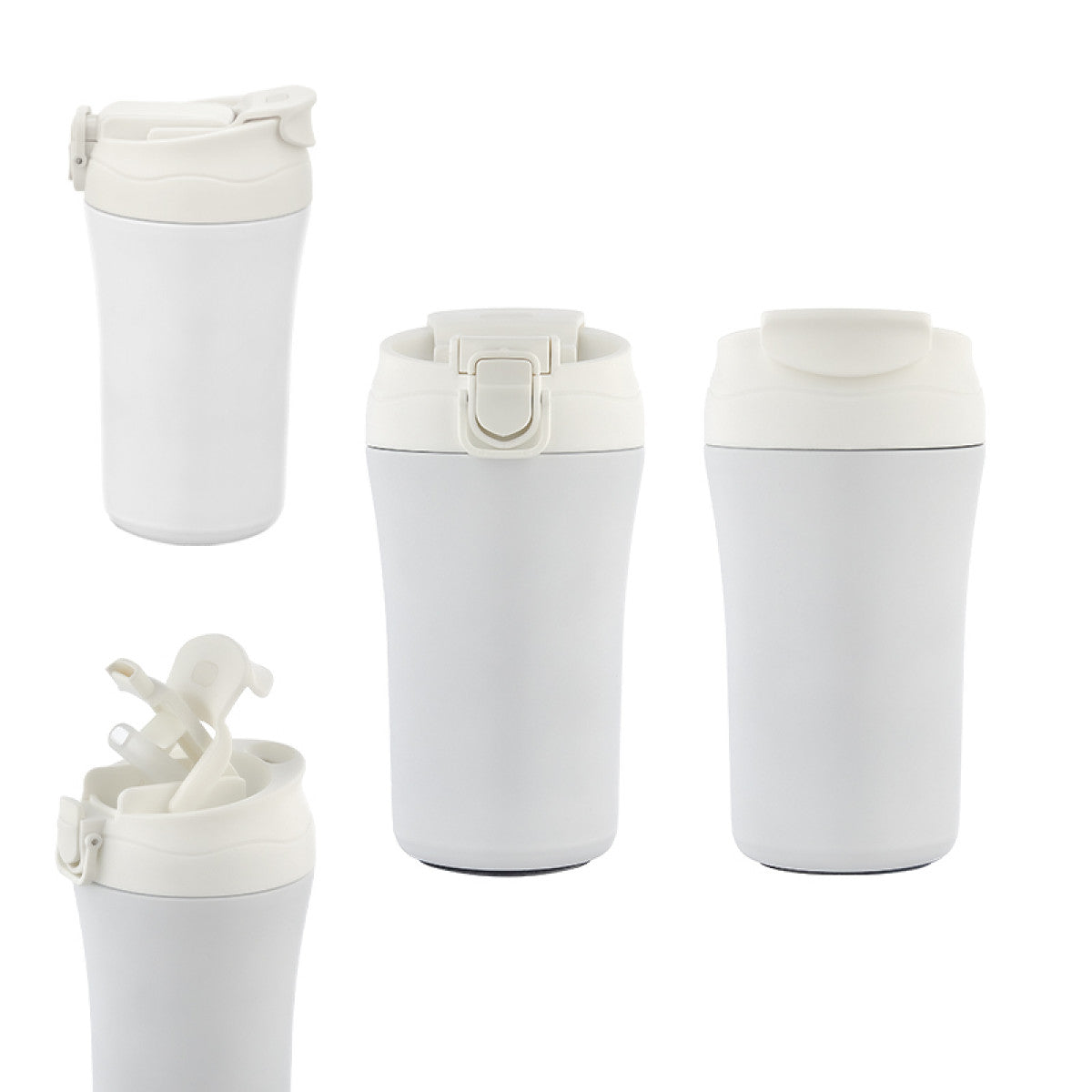5335 Beyaz Çelik Termos / 400 ml - istecanta.com