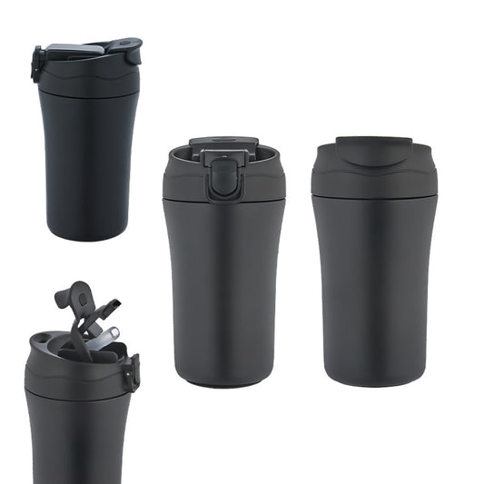 5335 Siyah Çelik Termos / 400 ml - istecanta.com