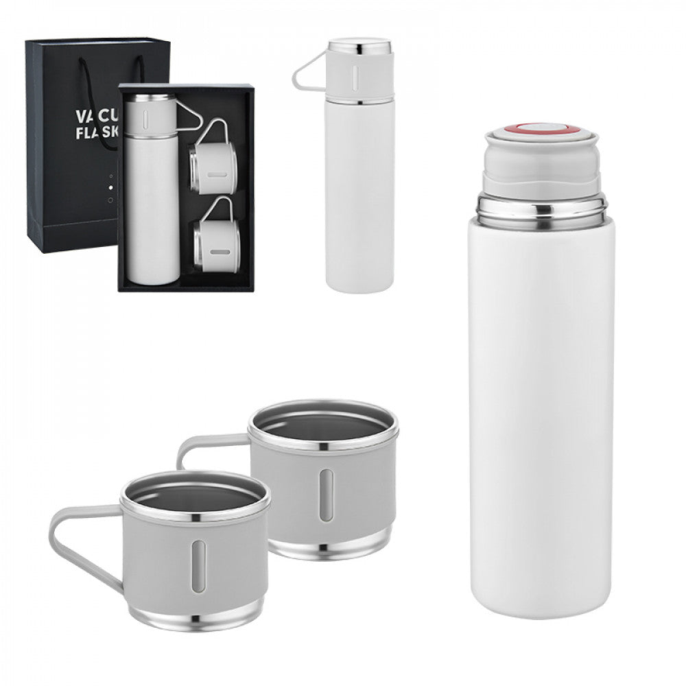 5337 ÇELİK 3'LÜ TERMOS SET / 500 ML - istecanta.com