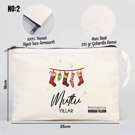 Yılbaşı Hediyesi El Çantası - 25x18cm Clutch (Özelleştirilebilir) - istecanta.com