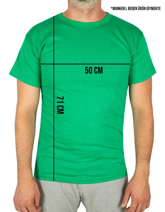 Promosyon Tişört Yeşil - istecanta.com