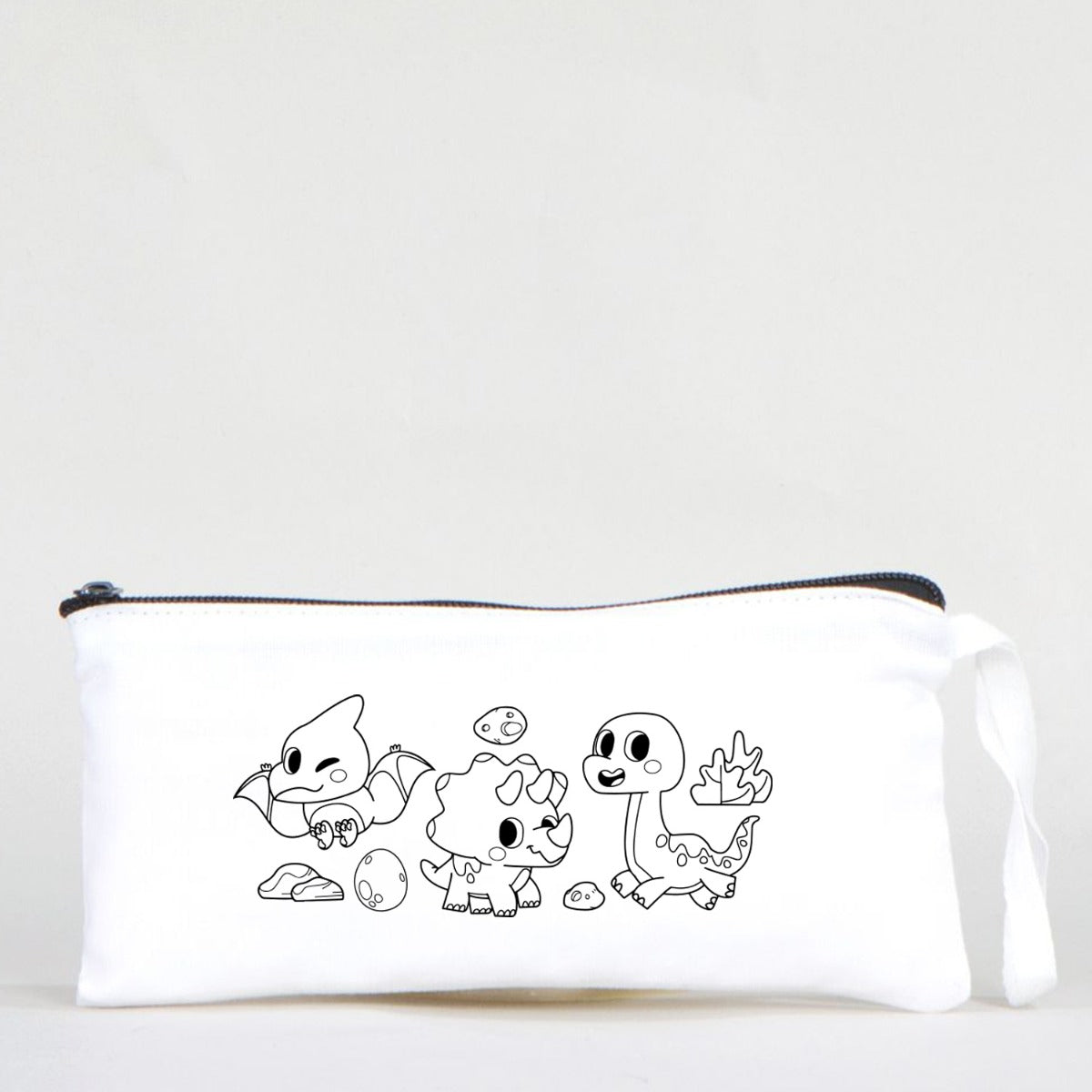 Boyanabilir Bez Kalemlik - Dinozorlar - istecanta.com