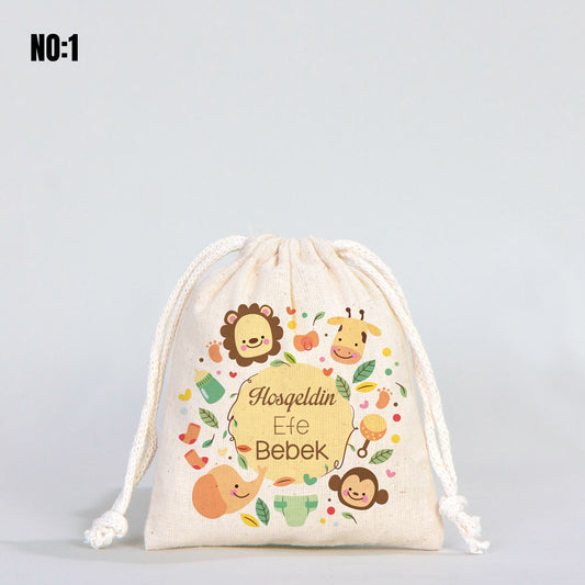 Baskılı Yeni Doğan Kesesi - istecanta.com