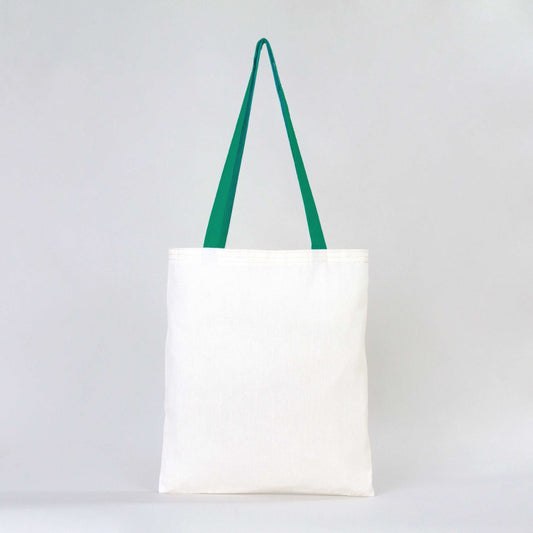 Ham Bez Çanta Yeşil Kulp 35x40 cm - istecanta.com